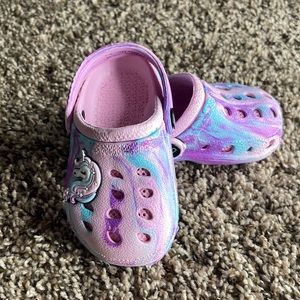 Unicorn Croc Like Toddler Shoes